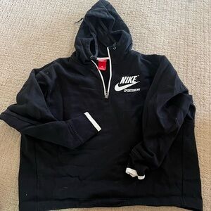 Nike Black Oversized Hoodie Sweatshirt